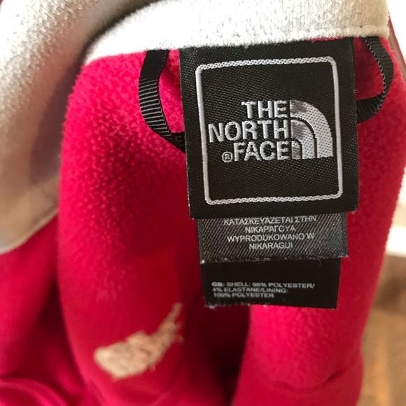 THE NORTH FACE Apex Bionic Jacket Rose Red Heather Size Small LIKE NEW - Picture 11 of 15